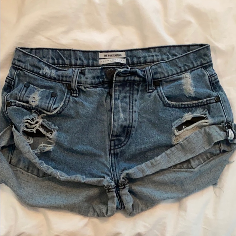 One Teaspoon Jean Shorts